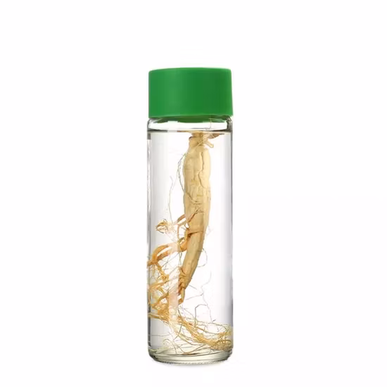 800ml-1000ml High Borosilicate Transparent Empty Glass Jar/Bamboo Tea Canister/Storage of Canned/Kitchen Dry Goji Berries Coffee Beans Storage Tank Home Storage
