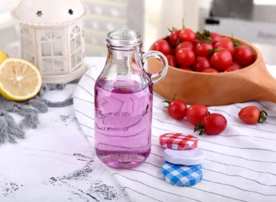 Hot Sale Food Grade Glass Milk Bottle Glass Liqueur Bottle